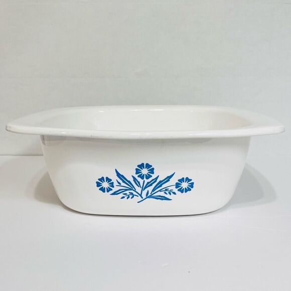 VTG Corning Ware  Blue Cornflower P-34-B. 4 qt Dutch Oven - Picture 1 of 4